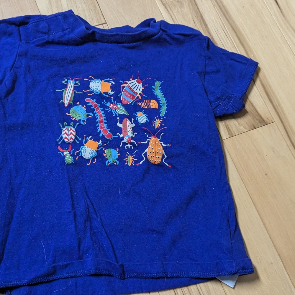 The North Face Kids Blue Insect Graphic Tee